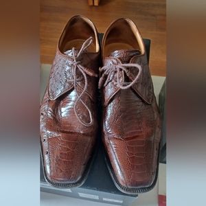 Mezlane Ostrich Dress Shoes